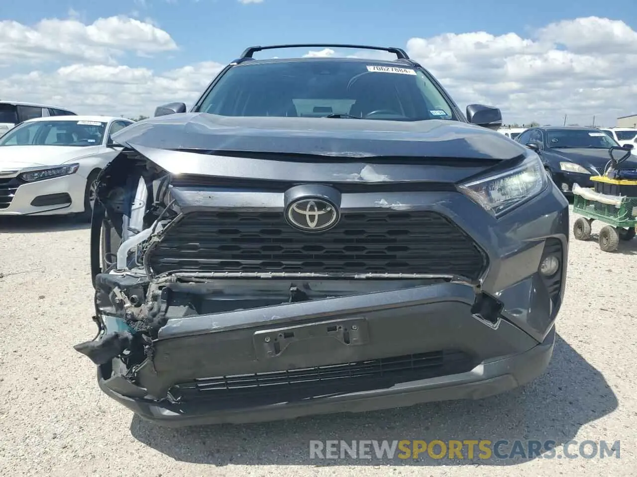 5 fotografías del automóvil dañado JTMC1RFV2KD502344 TOYOTA RAV4 2019