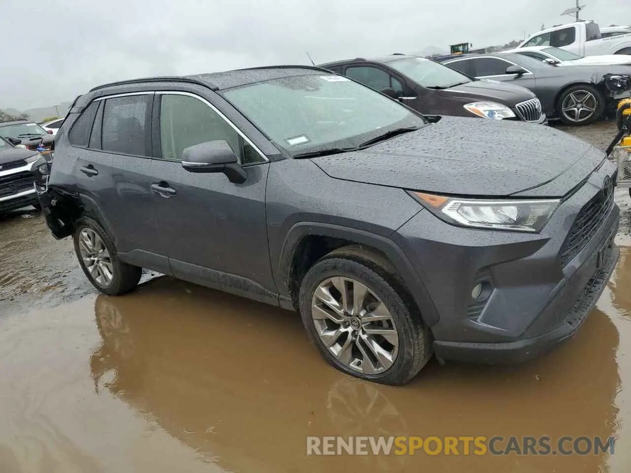 4 fotografías del automóvil dañado JTMC1RFV2KD502876 TOYOTA RAV4 2019