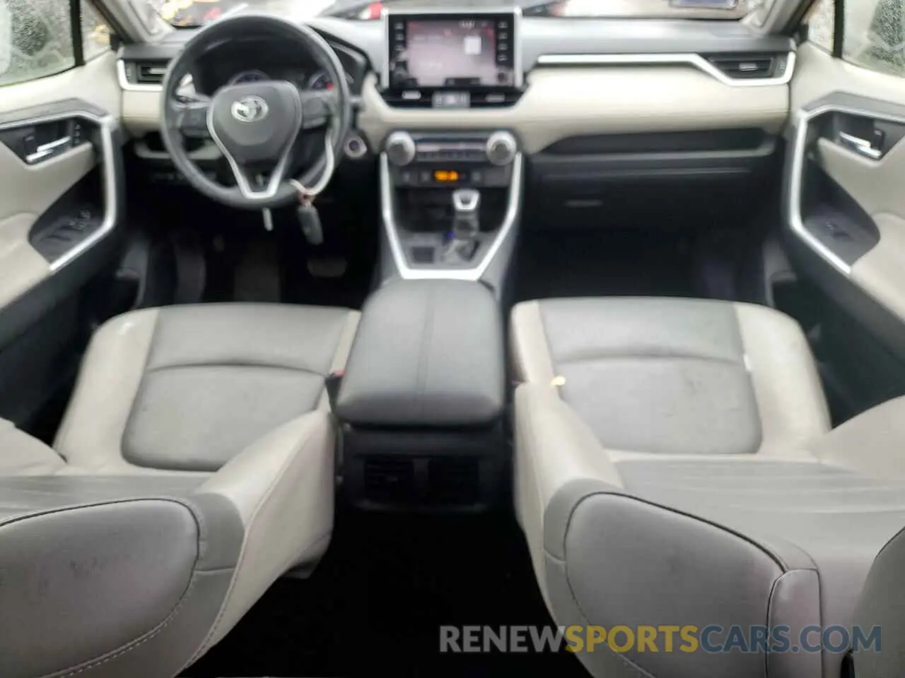 8 fotografías del automóvil dañado JTMC1RFV2KD502876 TOYOTA RAV4 2019