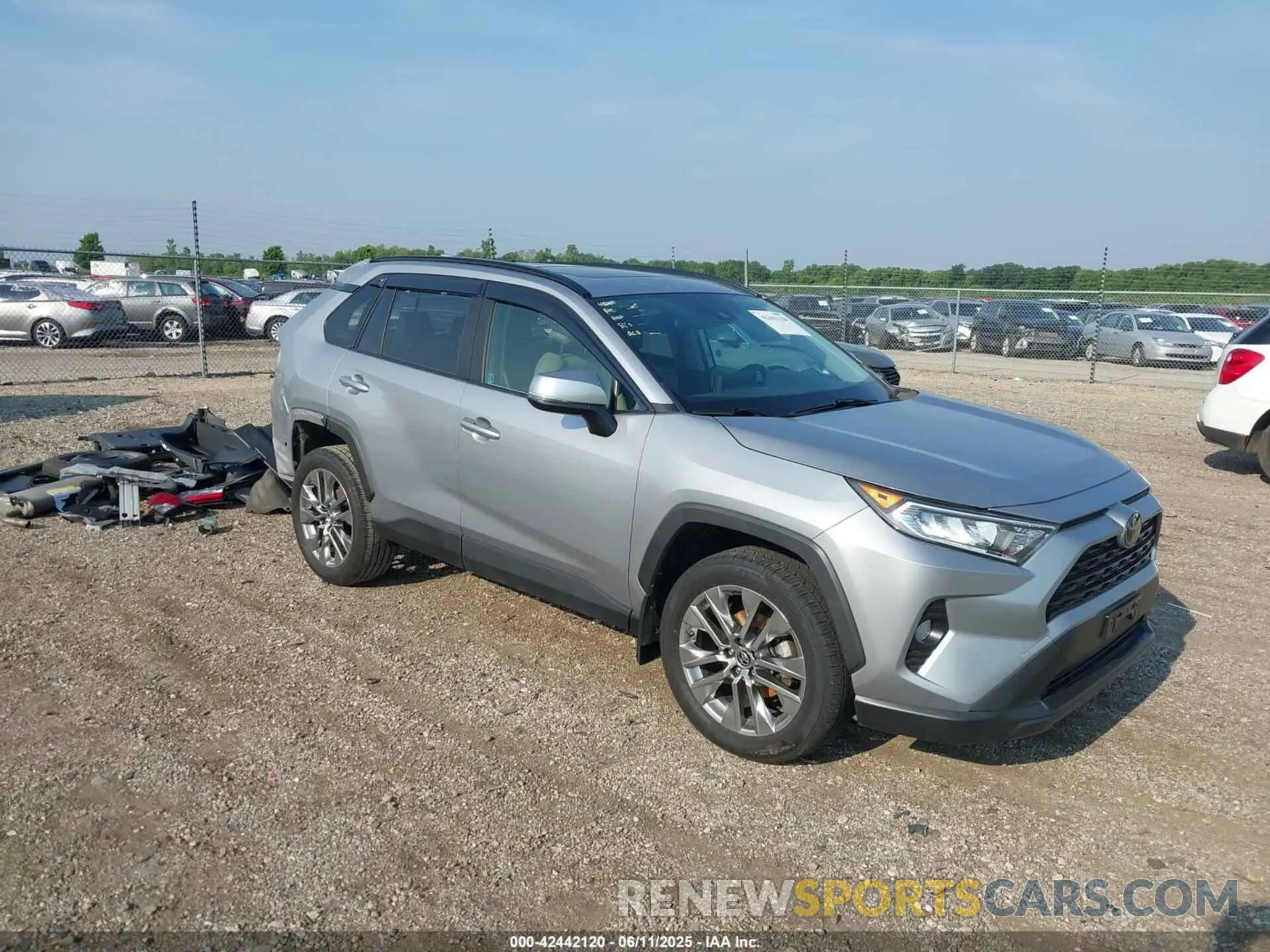 1 fotografías del automóvil dañado JTMC1RFV3KD512218 TOYOTA RAV4 2019