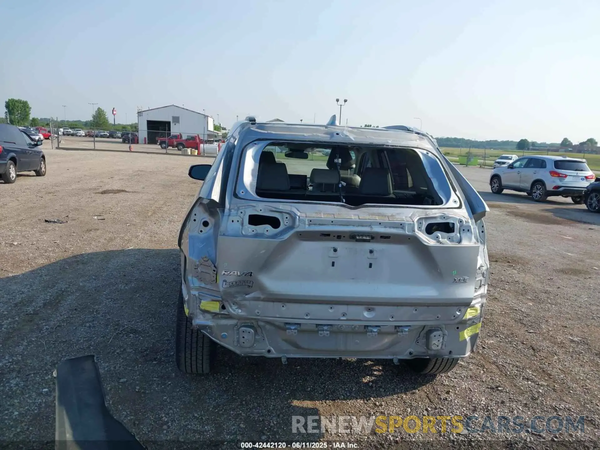 6 fotografías del automóvil dañado JTMC1RFV3KD512218 TOYOTA RAV4 2019