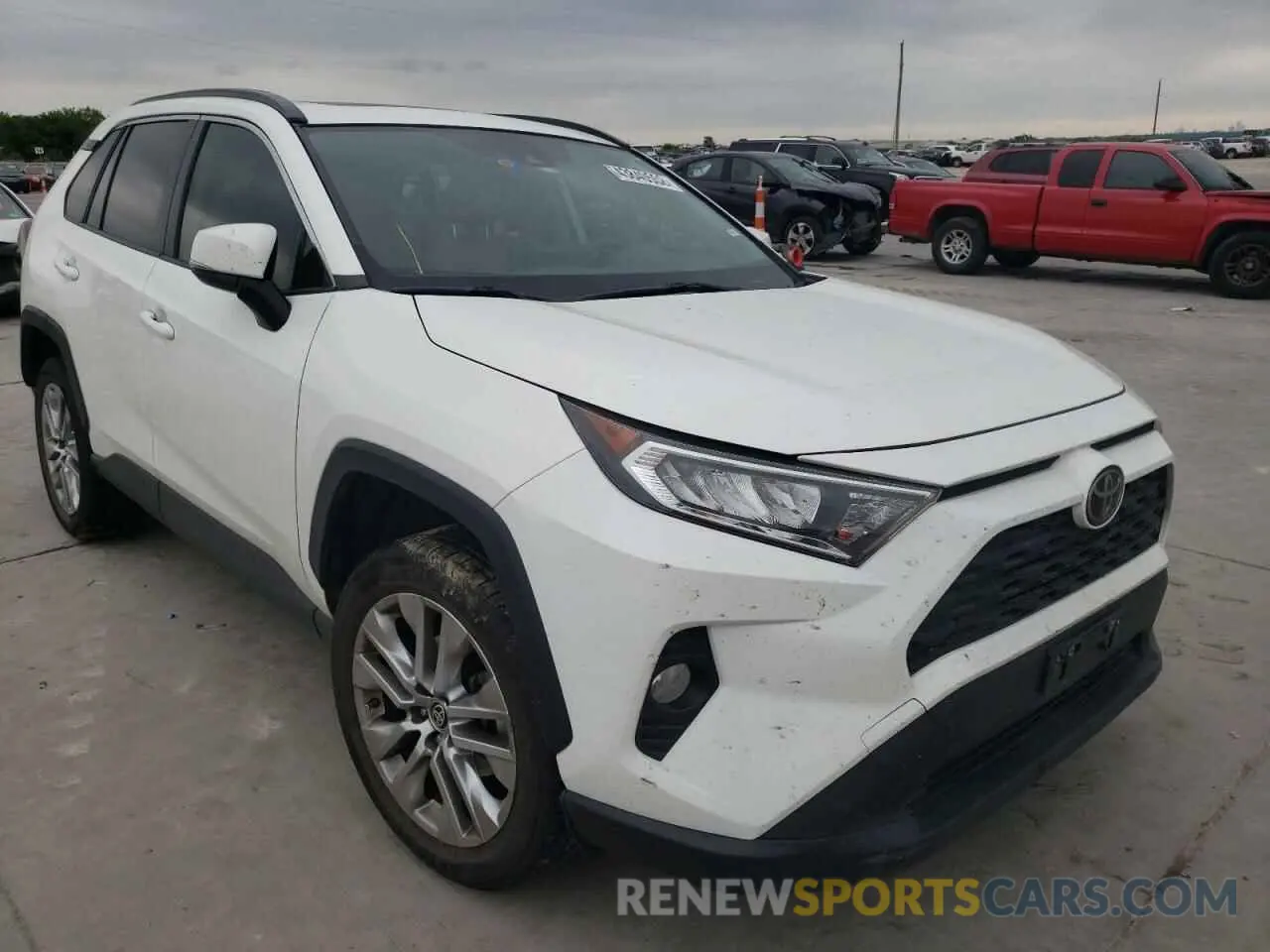 1 fotografías del automóvil dañado JTMC1RFV4KD517430 TOYOTA RAV4 2019