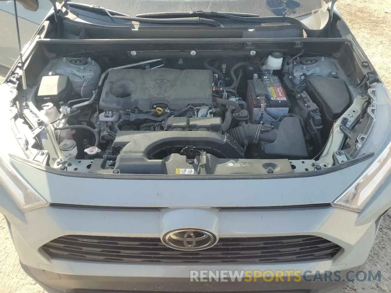 12 fotografías del automóvil dañado JTMC1RFV5KD037476 TOYOTA RAV4 2019