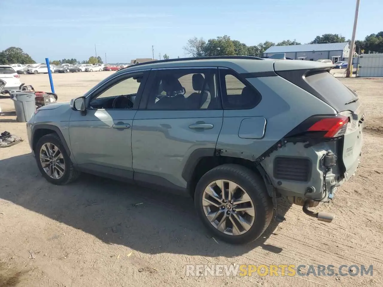 2 fotografías del automóvil dañado JTMC1RFV5KD037476 TOYOTA RAV4 2019