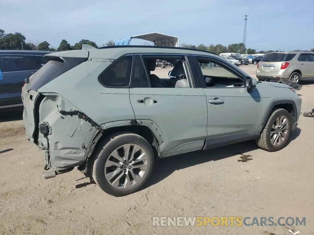 3 fotografías del automóvil dañado JTMC1RFV5KD037476 TOYOTA RAV4 2019