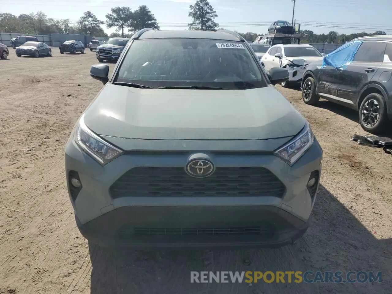5 fotografías del automóvil dañado JTMC1RFV5KD037476 TOYOTA RAV4 2019