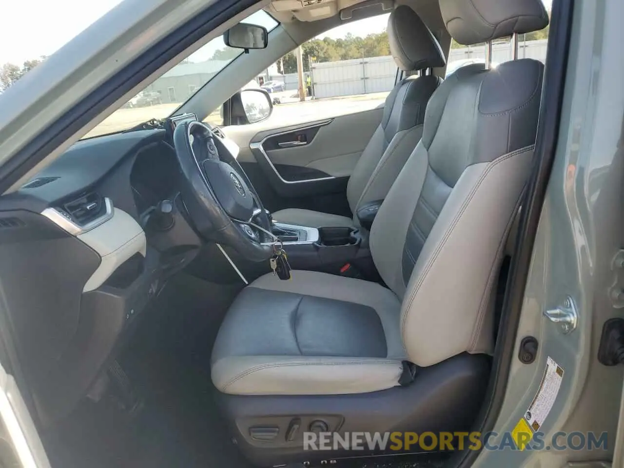 7 fotografías del automóvil dañado JTMC1RFV5KD037476 TOYOTA RAV4 2019