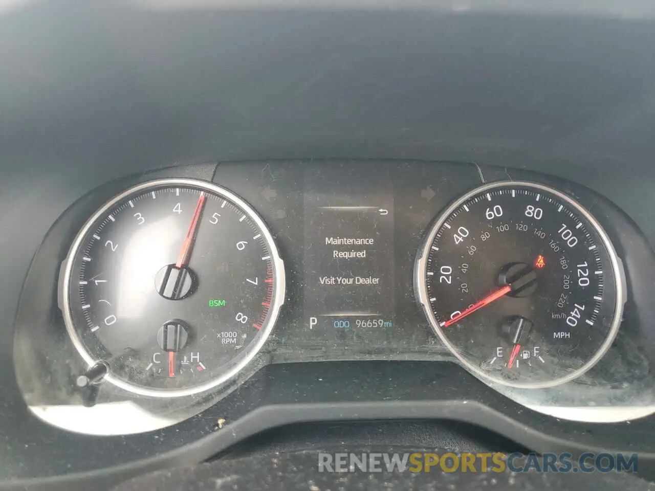 9 fotografías del automóvil dañado JTMC1RFV5KD037476 TOYOTA RAV4 2019