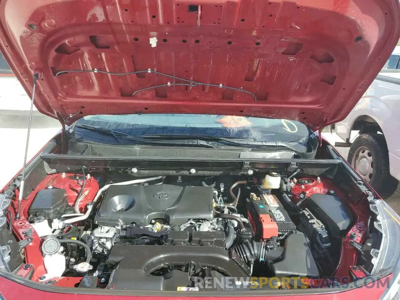 12 fotografías del automóvil dañado JTMC1RFV5KD040328 TOYOTA RAV4 2019