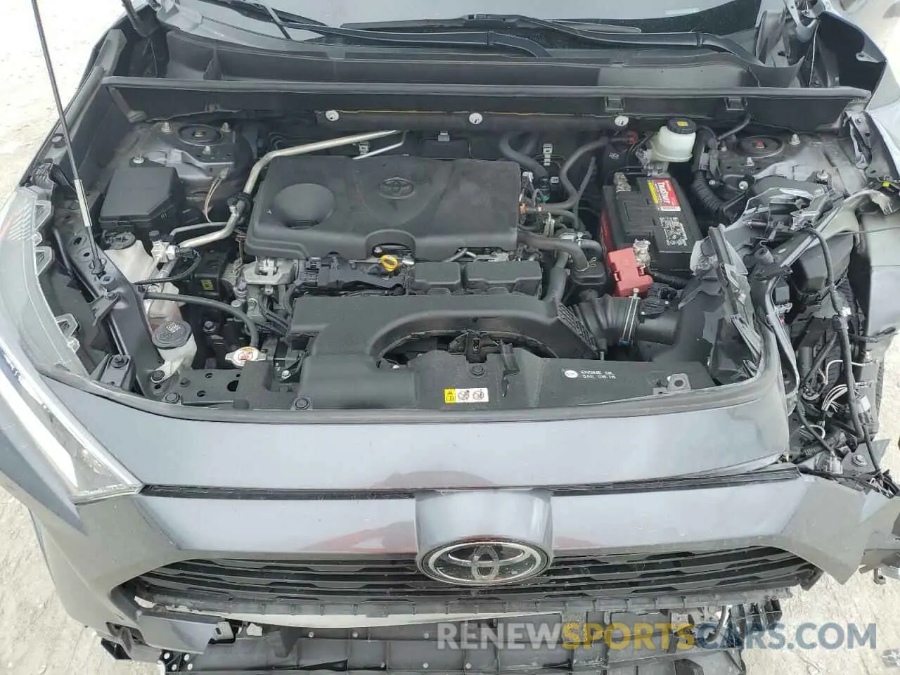 13 fotografías del automóvil dañado JTMC1RFV5KD041608 TOYOTA RAV4 2019