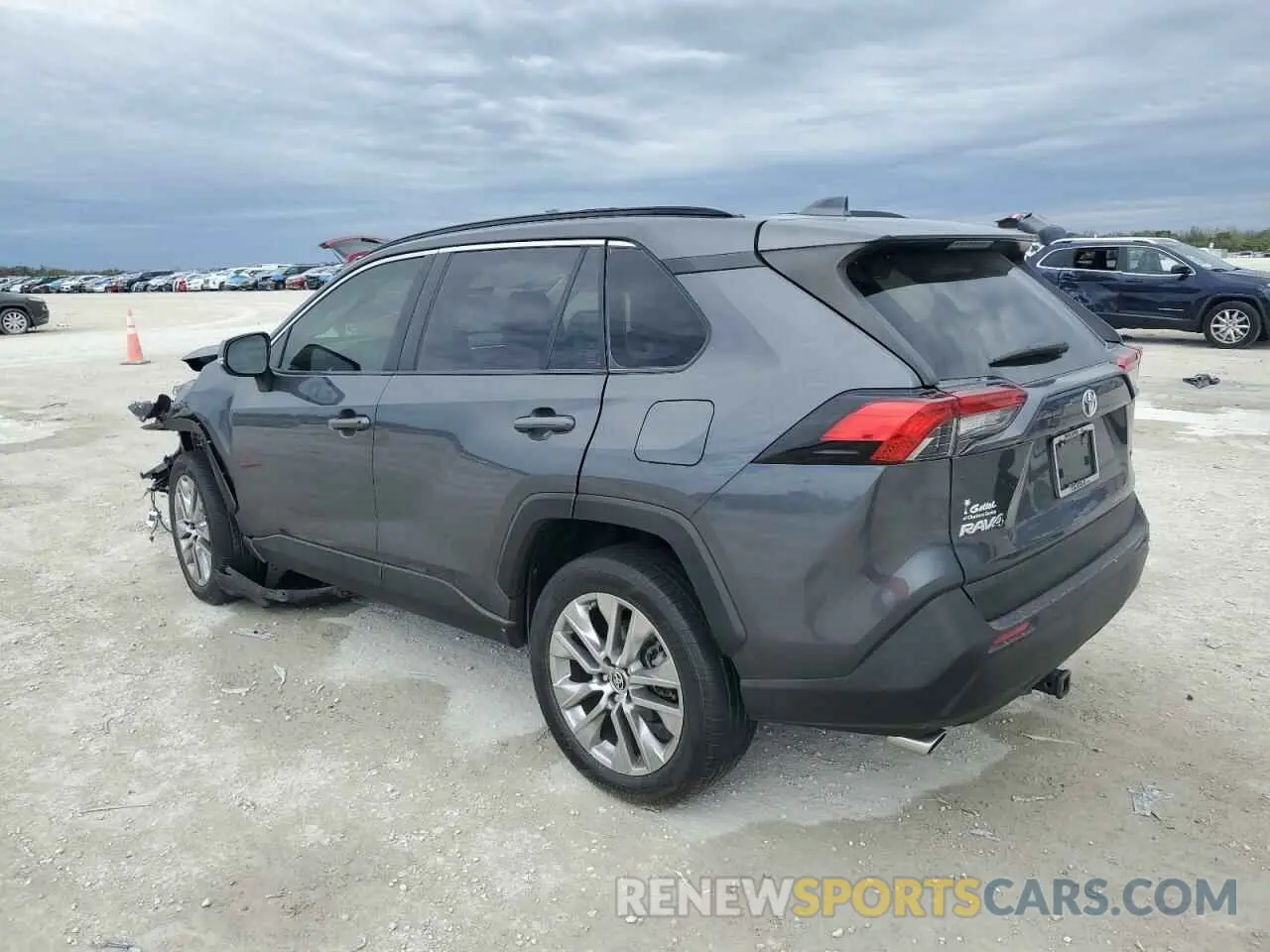 2 fotografías del automóvil dañado JTMC1RFV5KD041608 TOYOTA RAV4 2019