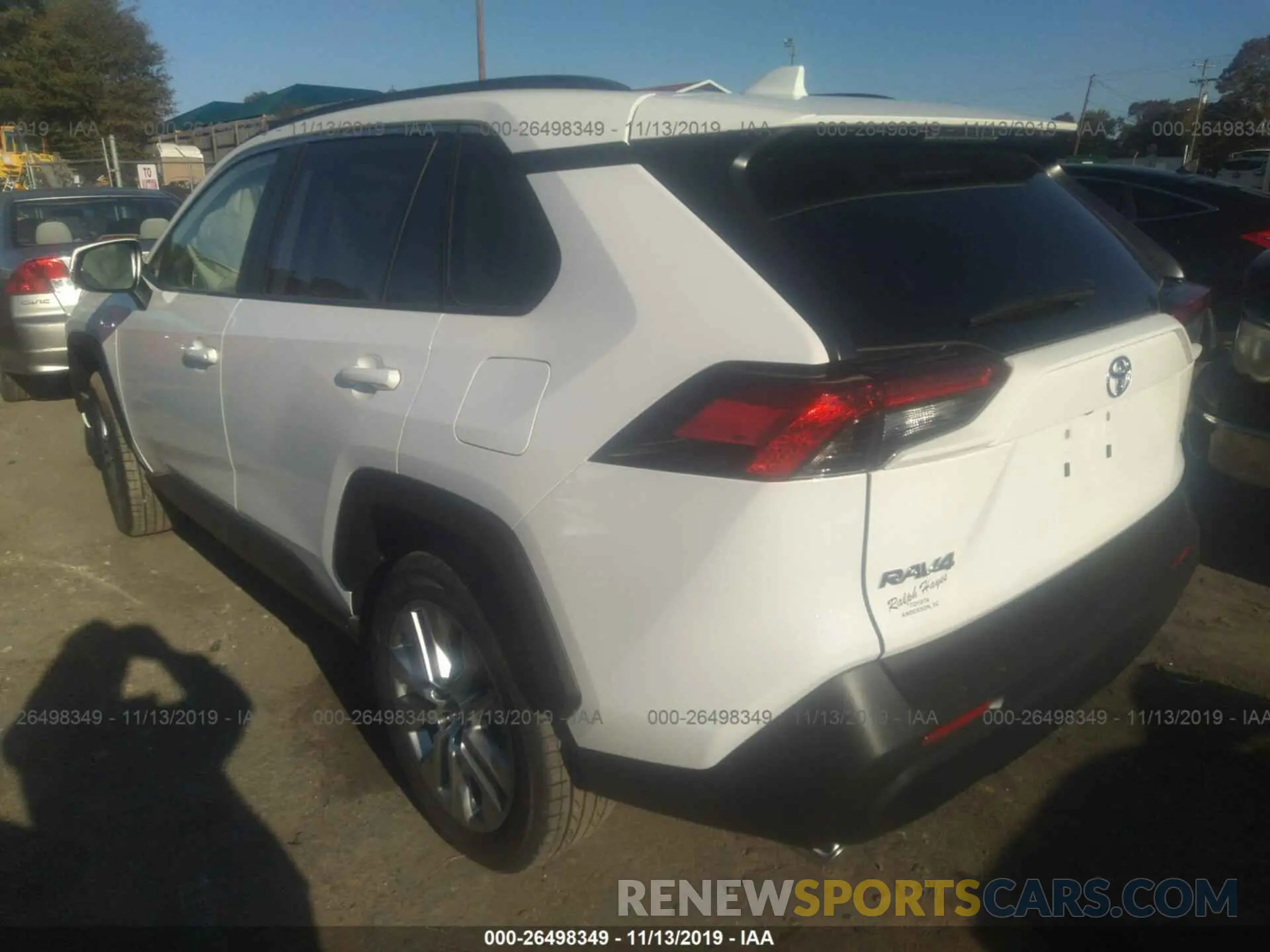 3 fotografías del automóvil dañado JTMC1RFV5KD516867 TOYOTA RAV4 2019