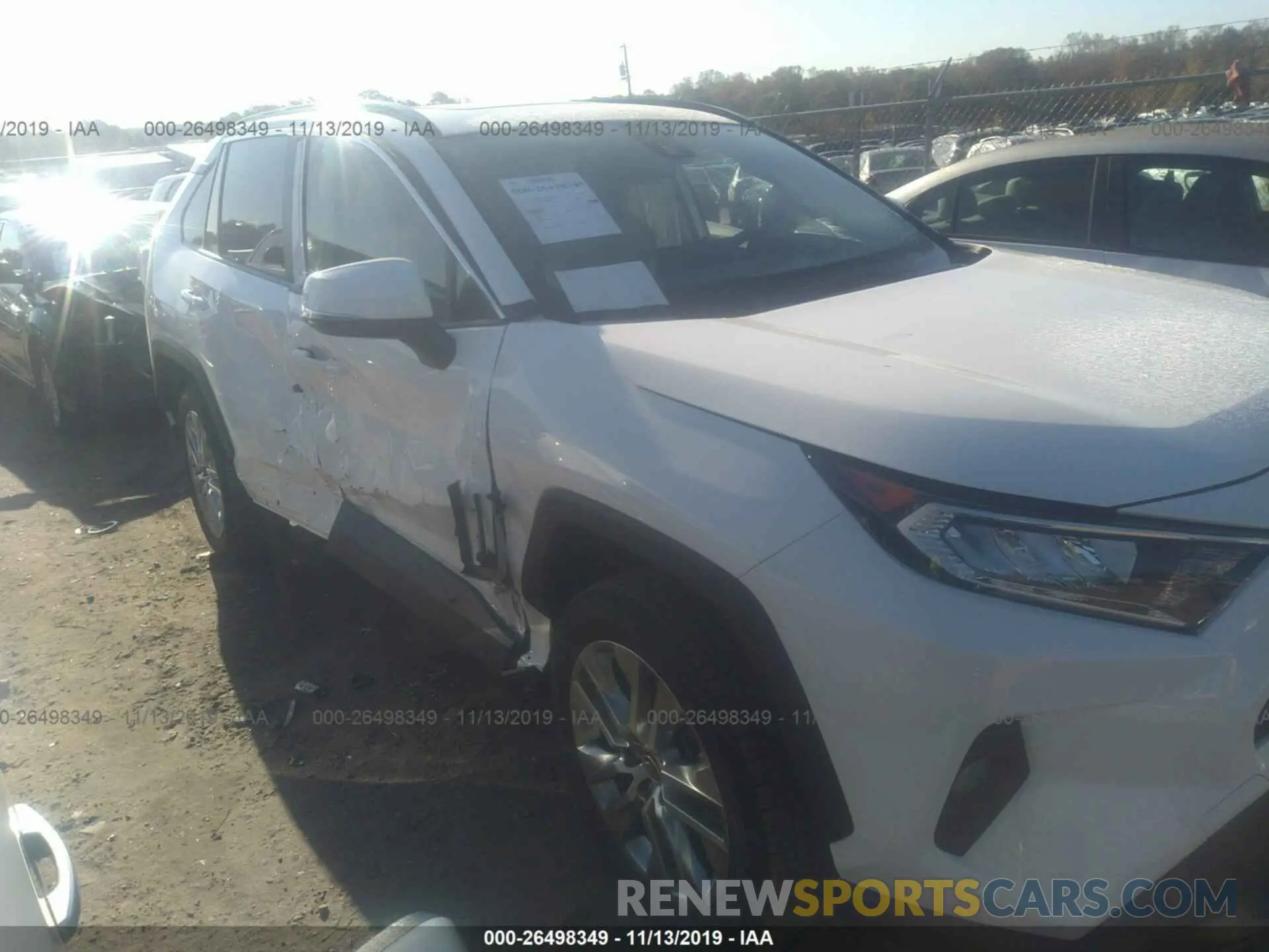 6 fotografías del automóvil dañado JTMC1RFV5KD516867 TOYOTA RAV4 2019