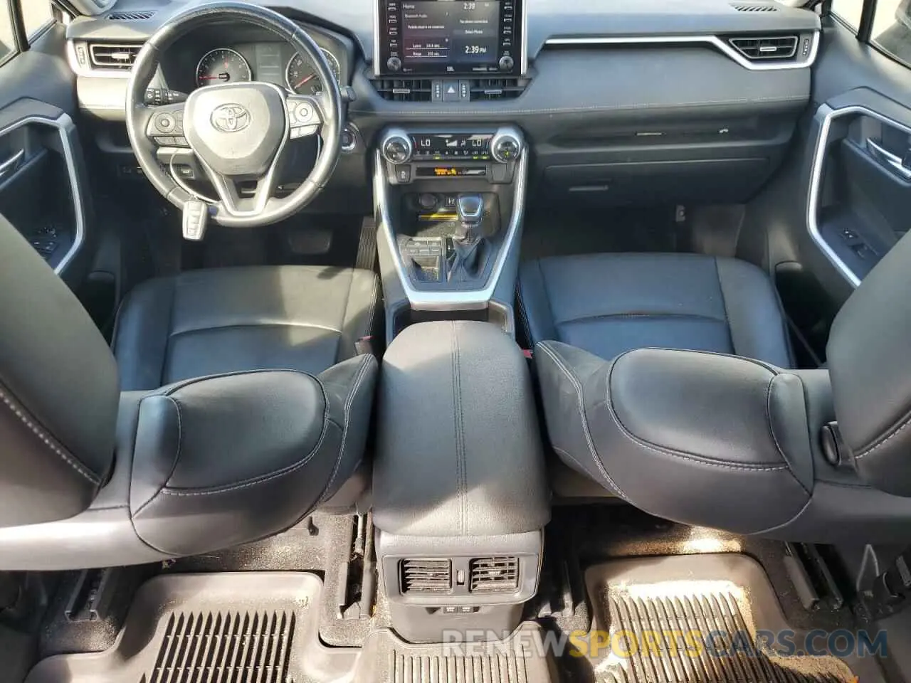 8 fotografías del automóvil dañado JTMC1RFV6KD032433 TOYOTA RAV4 2019