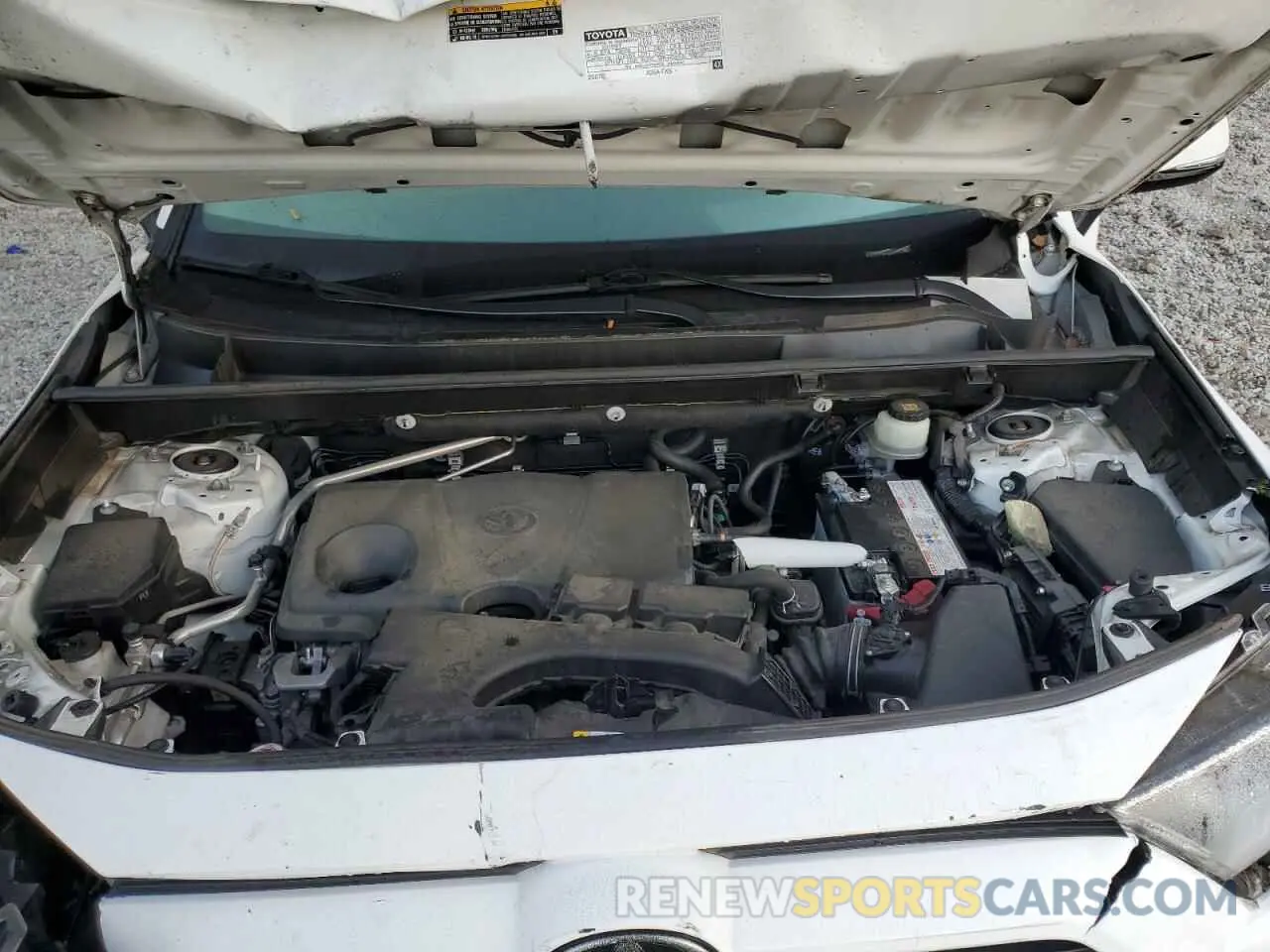12 fotografías del automóvil dañado JTMC1RFV7KD009422 TOYOTA RAV4 2019