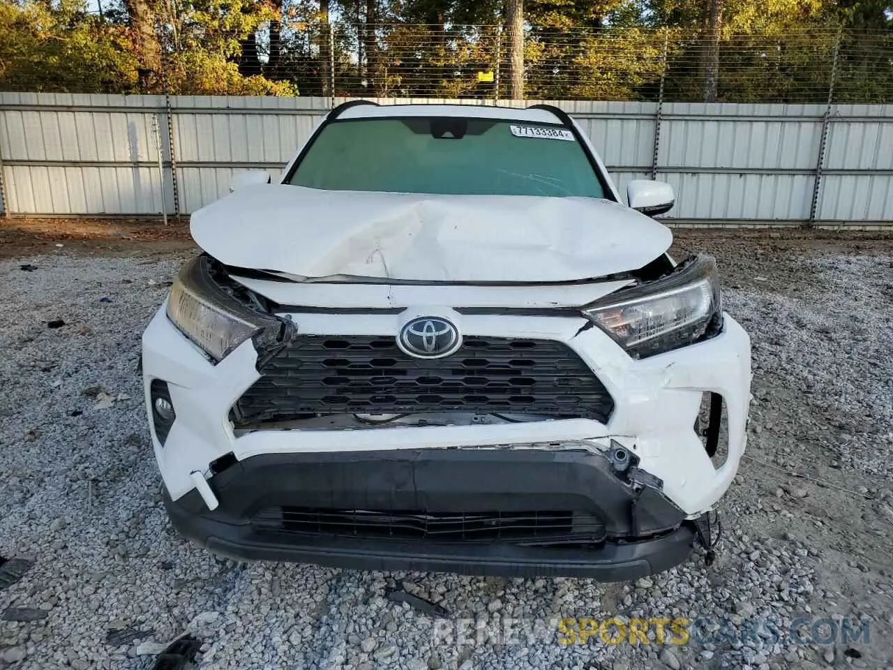 5 fotografías del automóvil dañado JTMC1RFV7KD009422 TOYOTA RAV4 2019