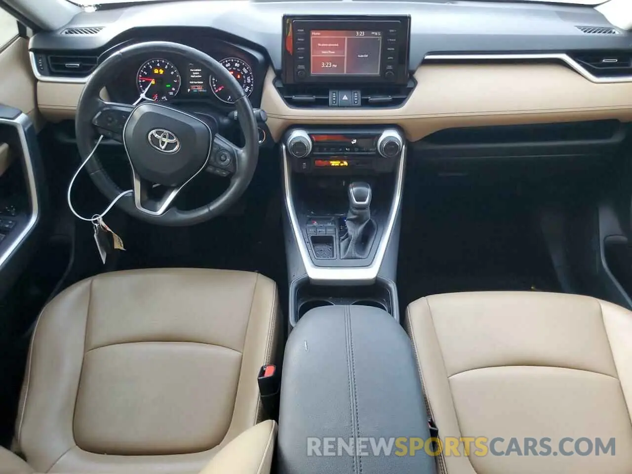 8 fotografías del automóvil dañado JTMC1RFV7KD009422 TOYOTA RAV4 2019