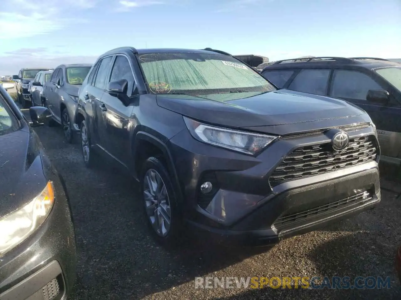 1 fotografías del automóvil dañado JTMC1RFV7KD517387 TOYOTA RAV4 2019