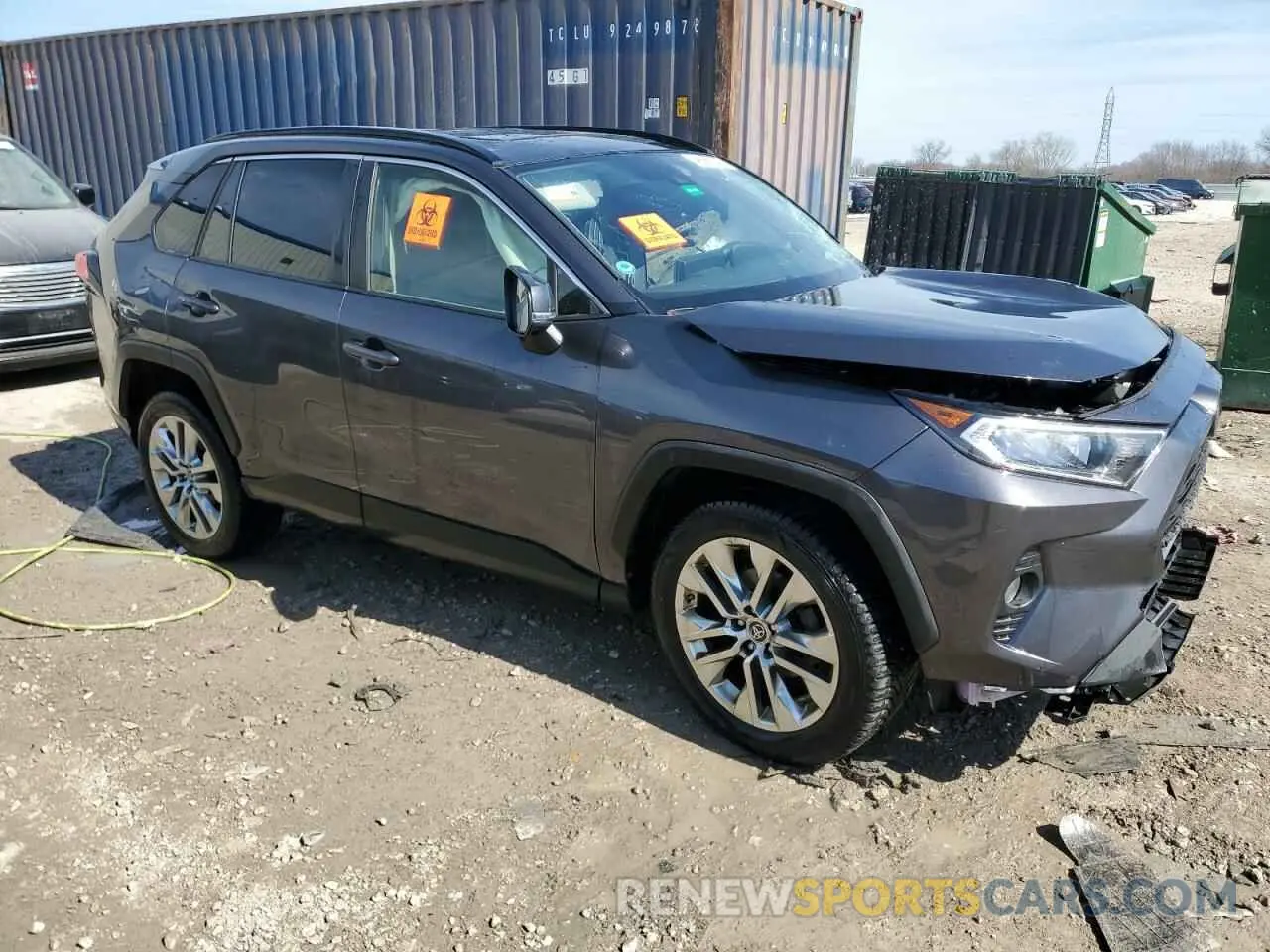 4 fotografías del automóvil dañado JTMC1RFV7KJ014430 TOYOTA RAV4 2019