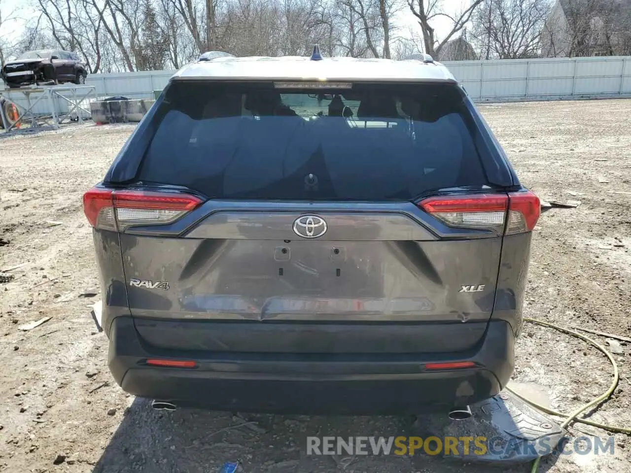 6 fotografías del automóvil dañado JTMC1RFV7KJ014430 TOYOTA RAV4 2019