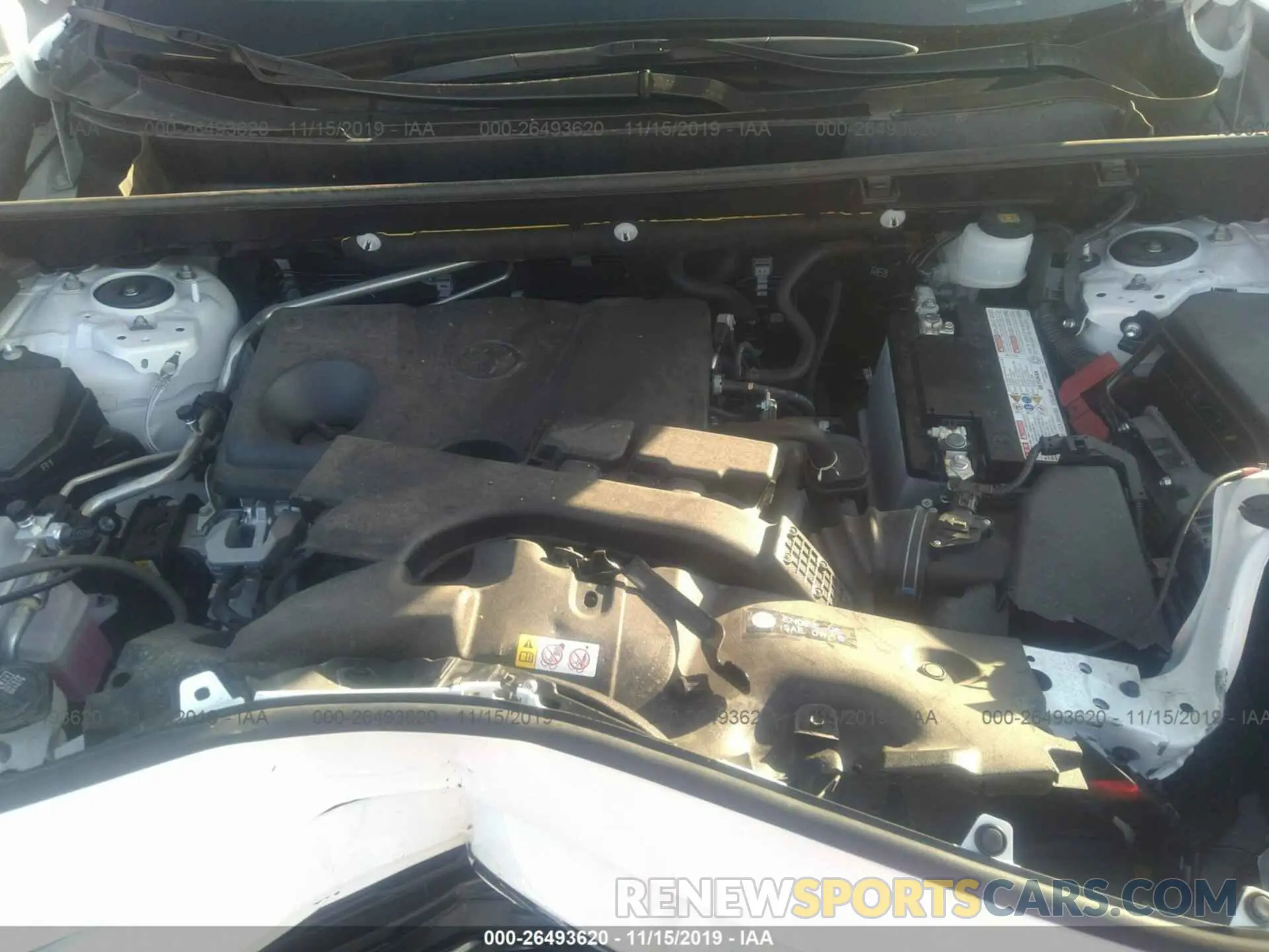 10 fotografías del automóvil dañado JTMC1RFV8KD010515 TOYOTA RAV4 2019