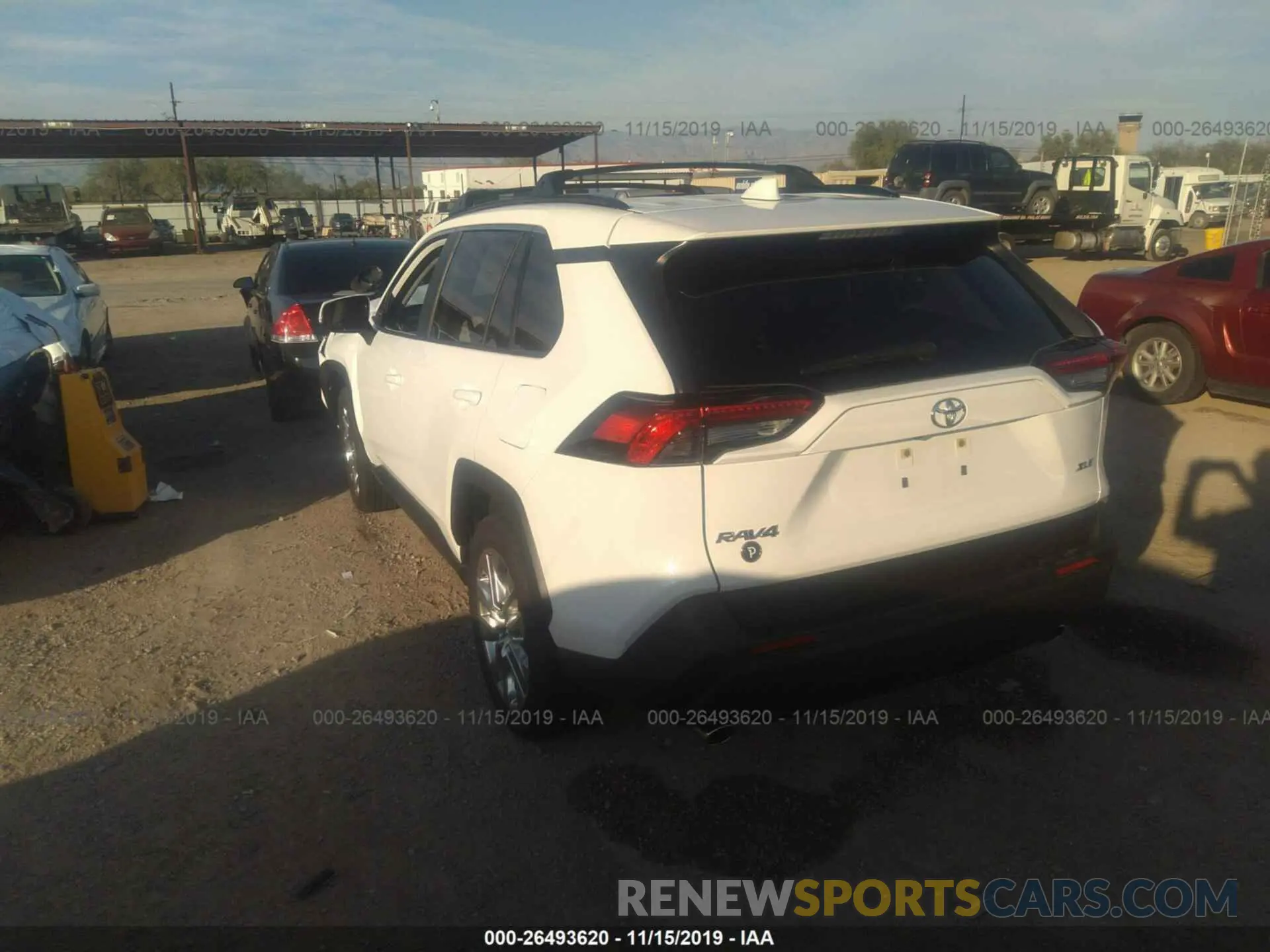 3 fotografías del automóvil dañado JTMC1RFV8KD010515 TOYOTA RAV4 2019