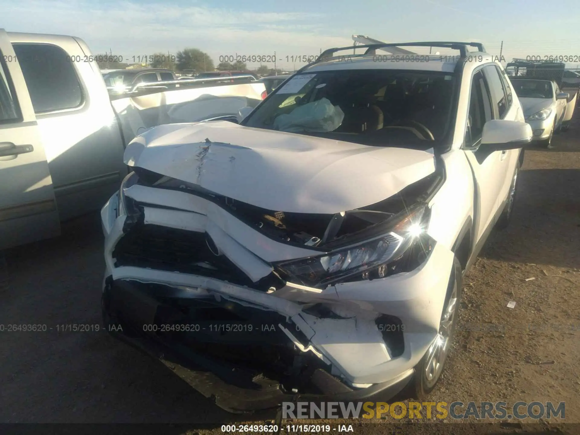 6 fotografías del automóvil dañado JTMC1RFV8KD010515 TOYOTA RAV4 2019
