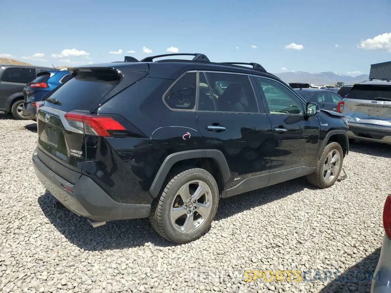 3 fotografías del automóvil dañado JTMDWRFV0KD508794 TOYOTA RAV4 2019