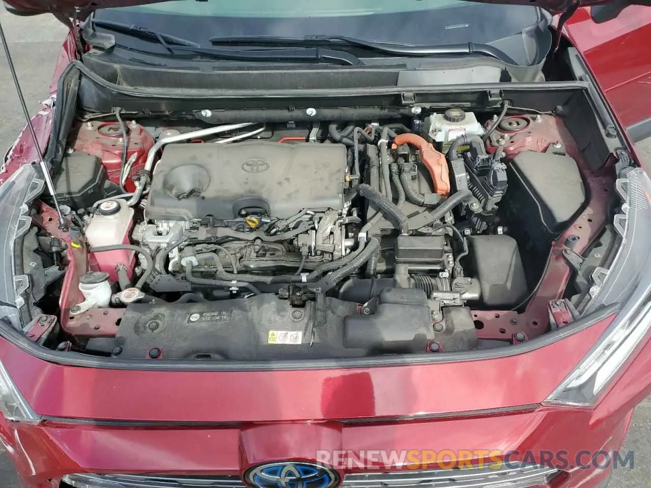 12 fotografías del automóvil dañado JTMDWRFV4KJ018179 TOYOTA RAV4 2019