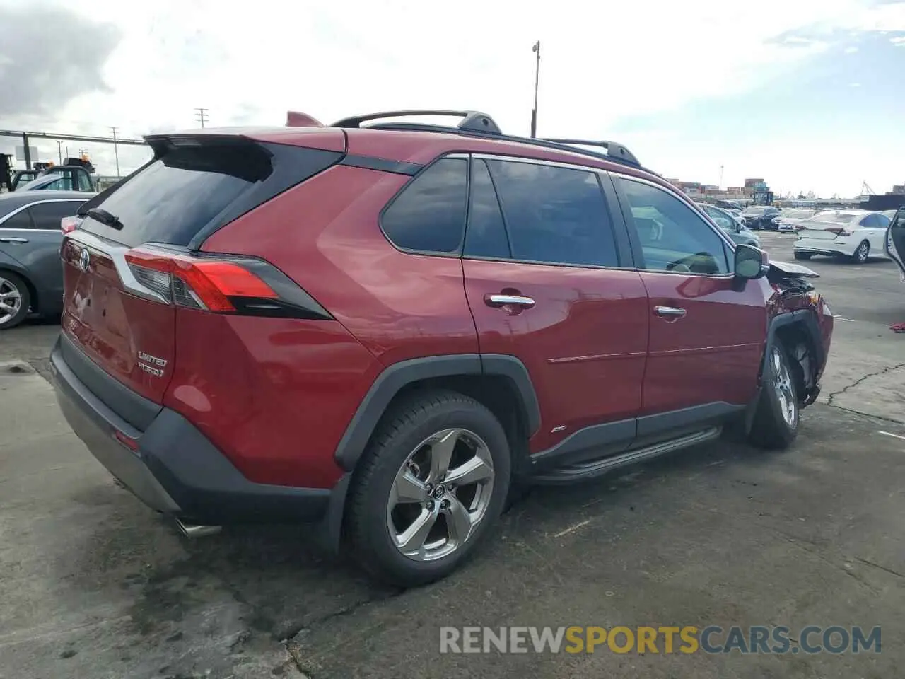 3 fotografías del automóvil dañado JTMDWRFV4KJ018179 TOYOTA RAV4 2019