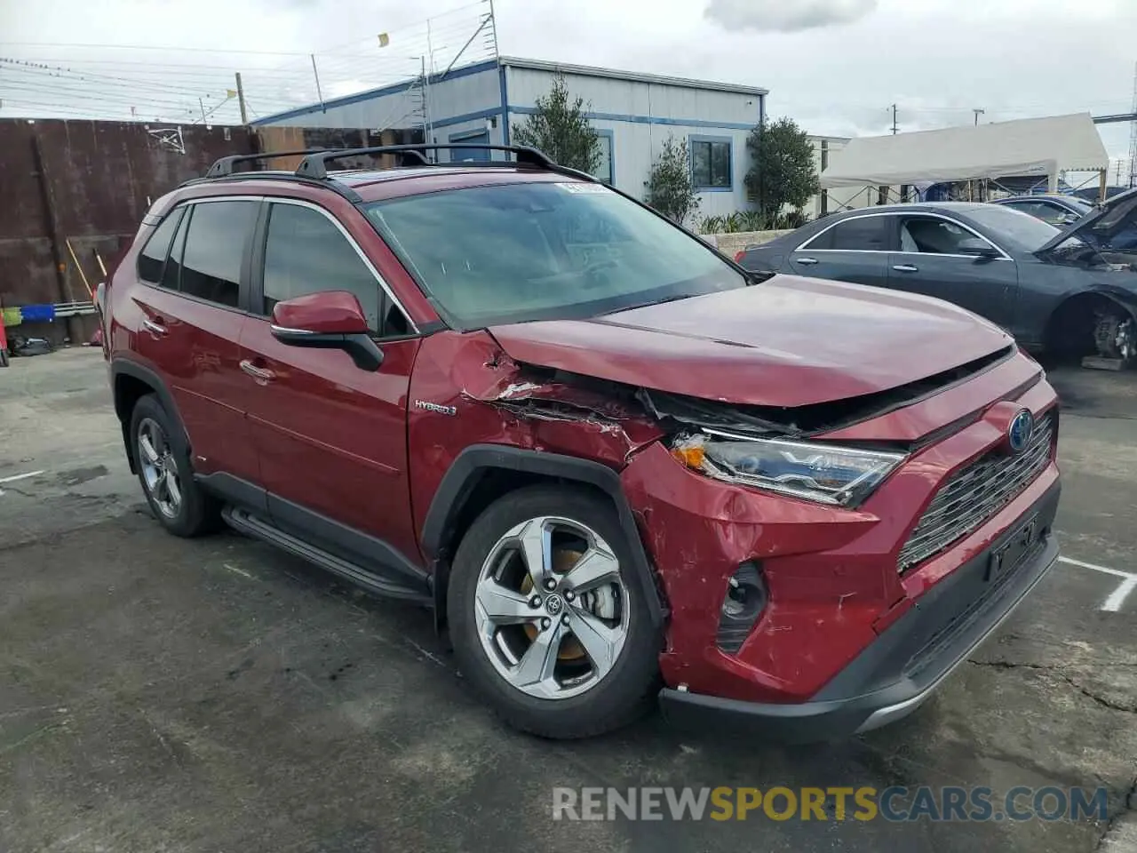 4 fotografías del automóvil dañado JTMDWRFV4KJ018179 TOYOTA RAV4 2019