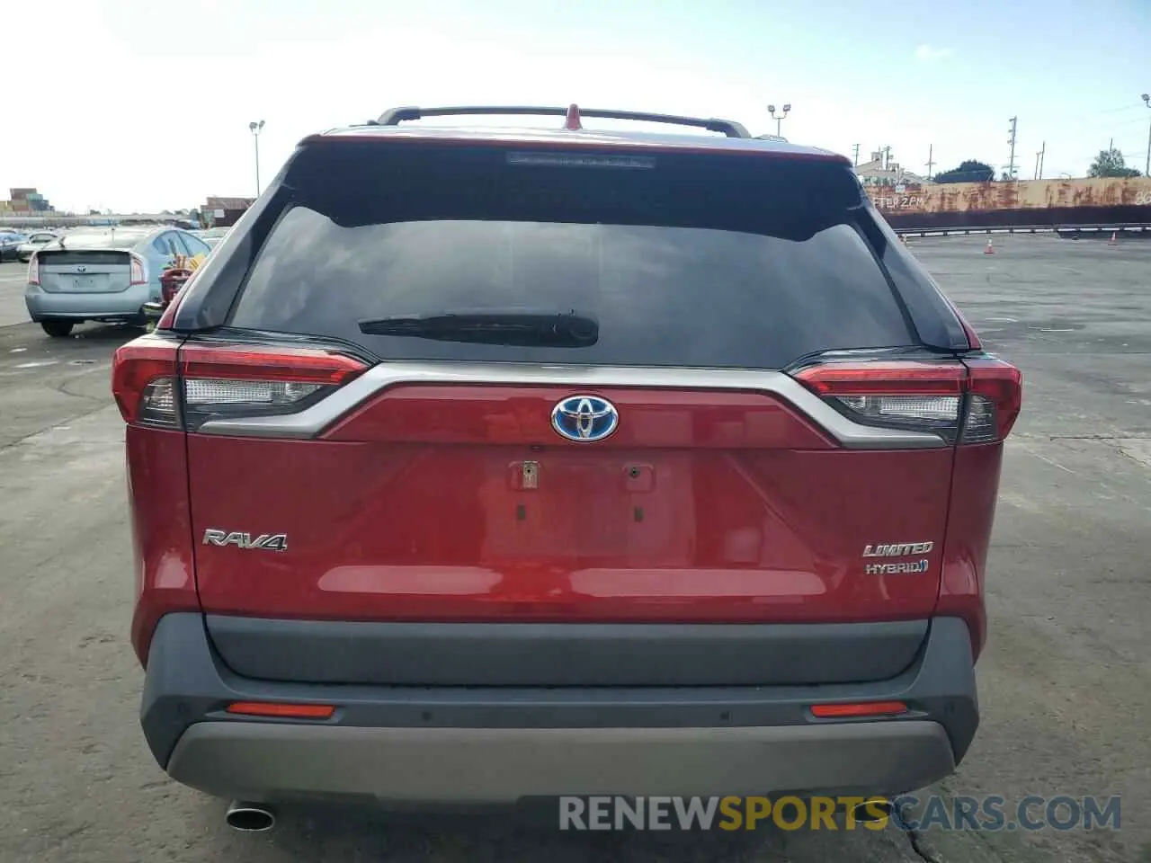 6 fotografías del automóvil dañado JTMDWRFV4KJ018179 TOYOTA RAV4 2019