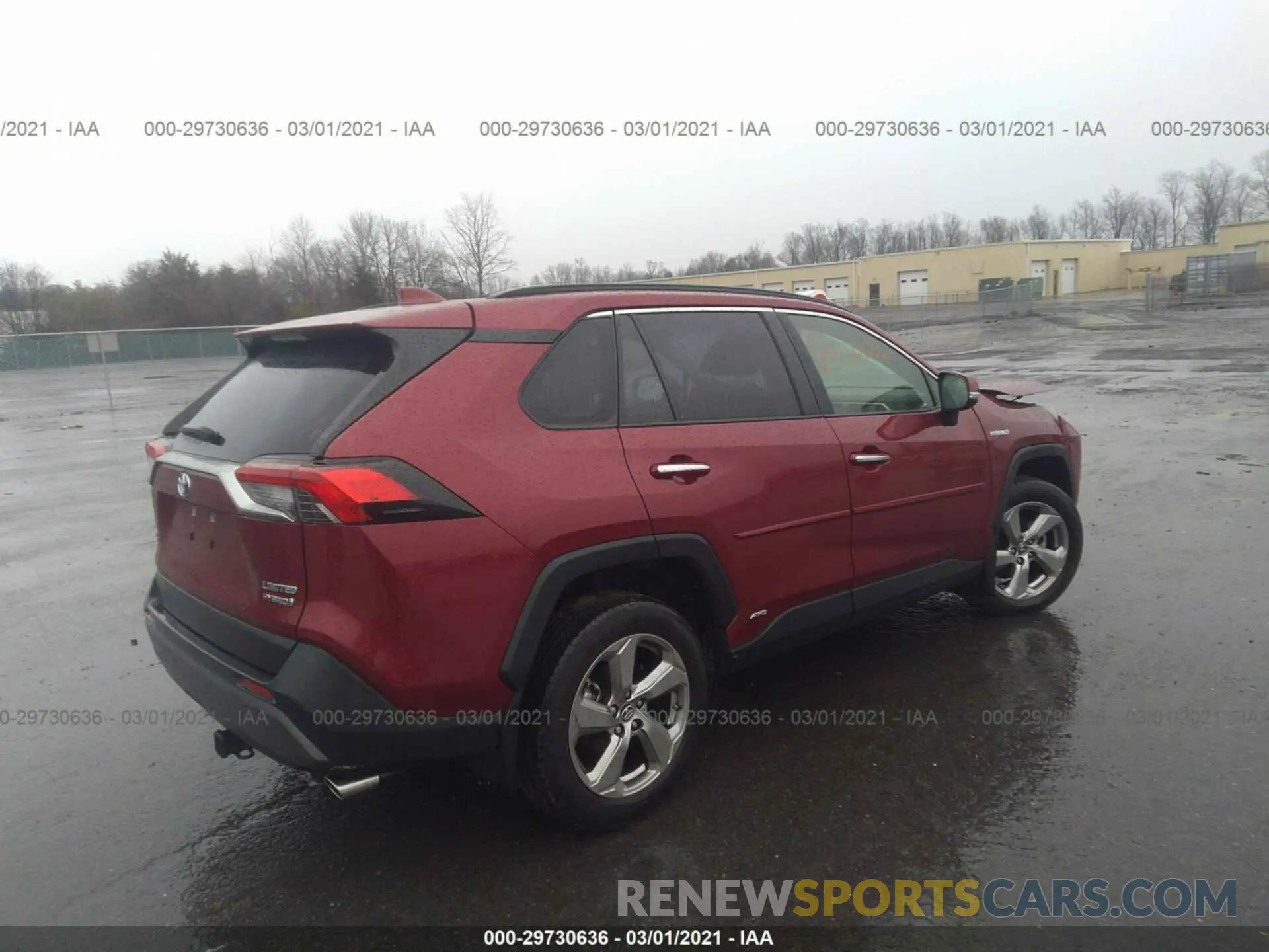 4 fotografías del automóvil dañado JTMDWRFV9KD500838 TOYOTA RAV4 2019