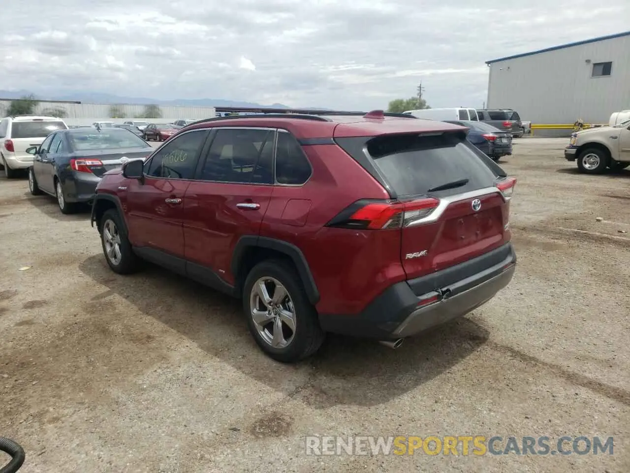 3 fotografías del automóvil dañado JTMDWRFV9KD501133 TOYOTA RAV4 2019