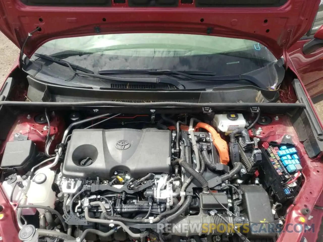7 fotografías del automóvil dañado JTMDWRFV9KD501133 TOYOTA RAV4 2019