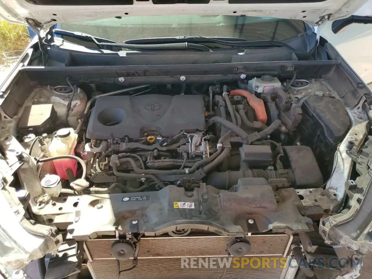 11 fotografías del automóvil dañado JTMDWRFVXKD510911 TOYOTA RAV4 2019