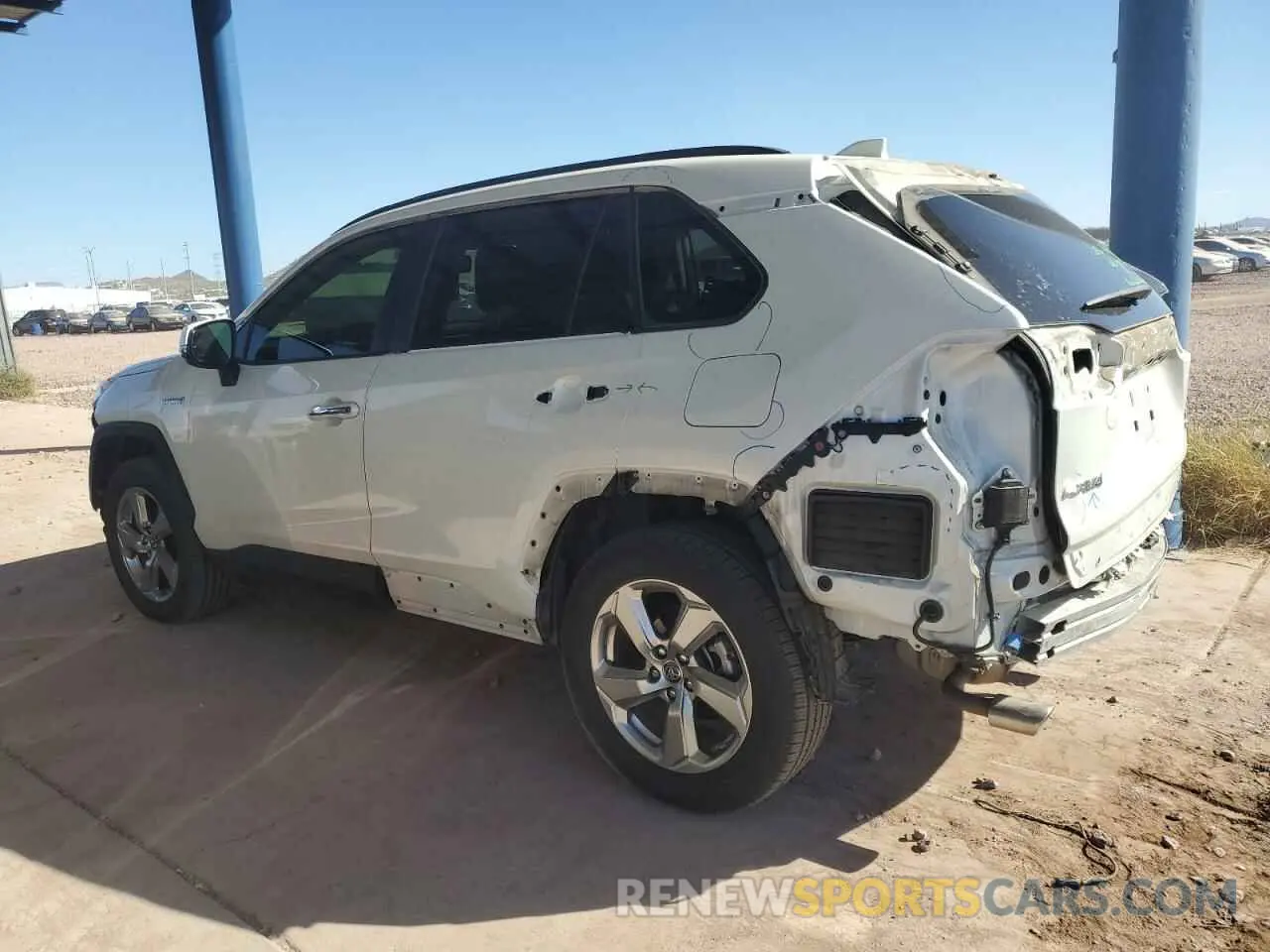 2 fotografías del automóvil dañado JTMDWRFVXKD510911 TOYOTA RAV4 2019