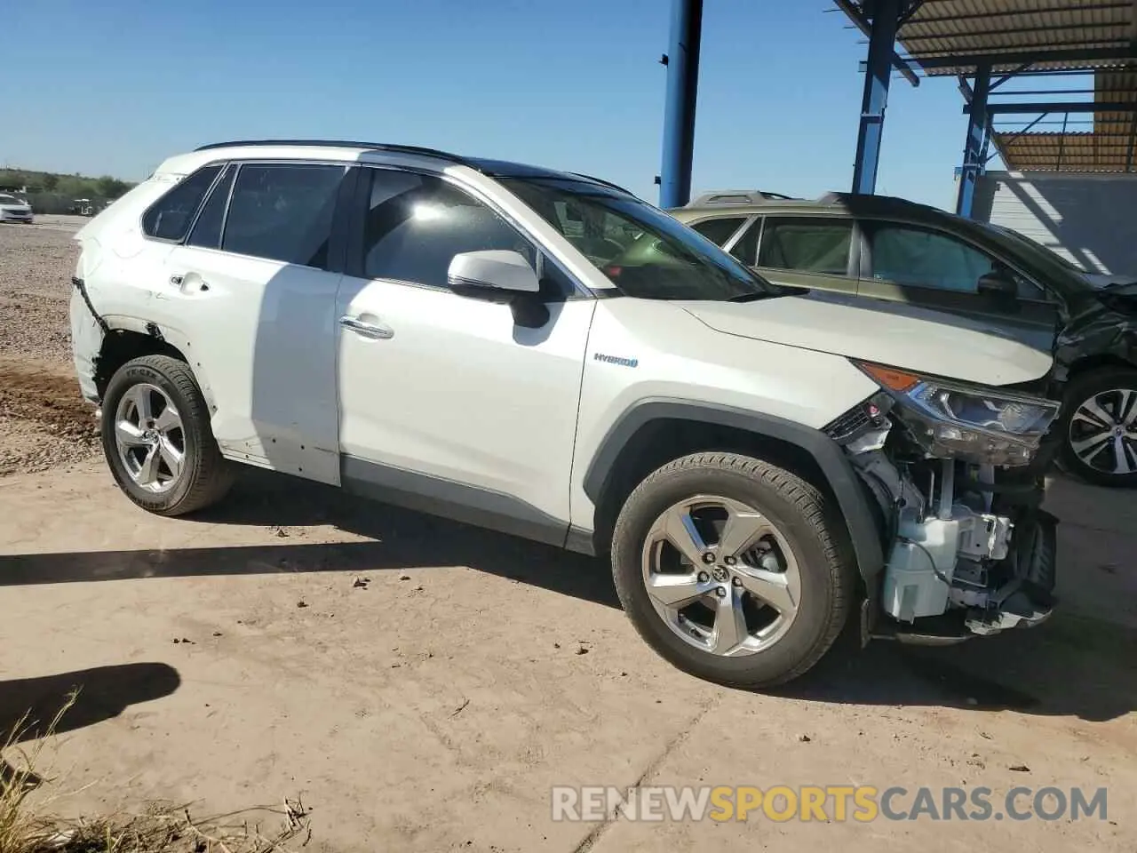 4 fotografías del automóvil dañado JTMDWRFVXKD510911 TOYOTA RAV4 2019