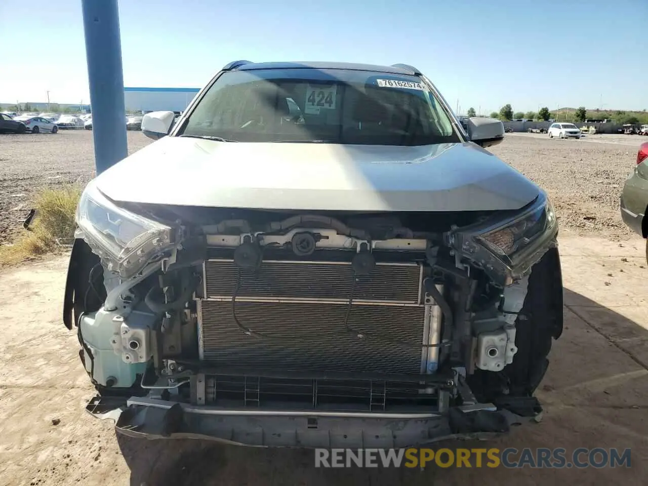 5 fotografías del automóvil dañado JTMDWRFVXKD510911 TOYOTA RAV4 2019