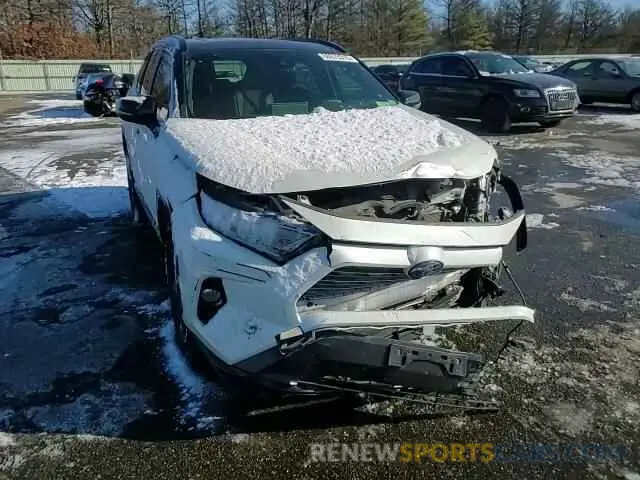 12 fotografías del automóvil dañado JTMEWRFV1KJ023859 TOYOTA RAV4 2019