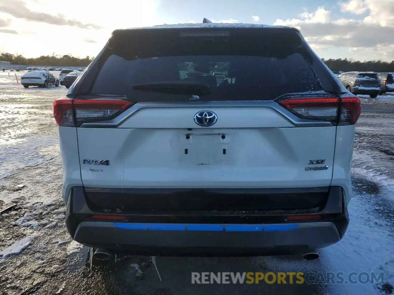 6 fotografías del automóvil dañado JTMEWRFV1KJ023859 TOYOTA RAV4 2019