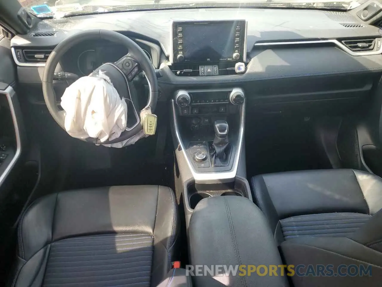 8 fotografías del automóvil dañado JTMEWRFV1KJ023859 TOYOTA RAV4 2019