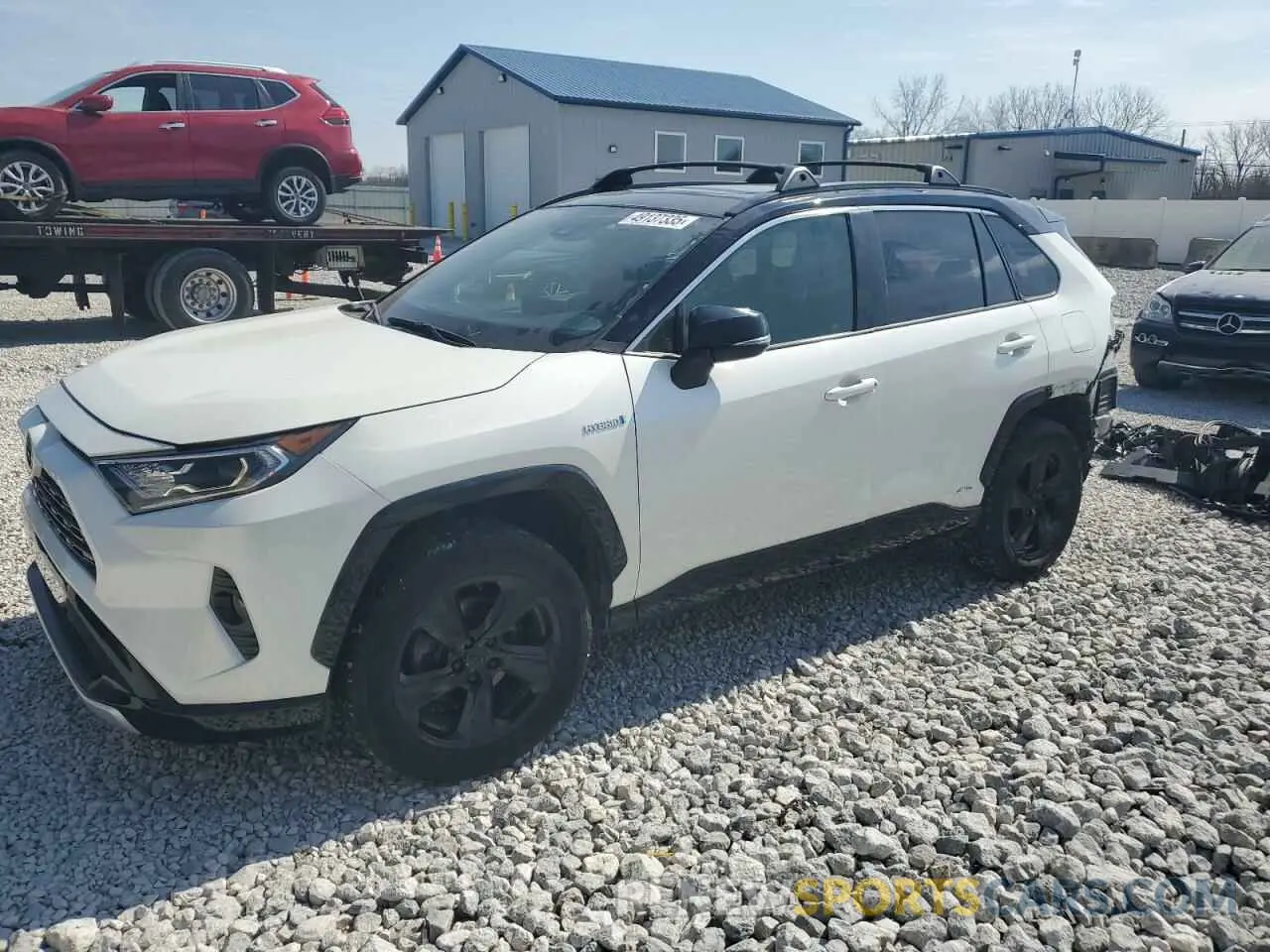 1 fotografías del automóvil dañado JTMEWRFV2KJ009355 TOYOTA RAV4 2019