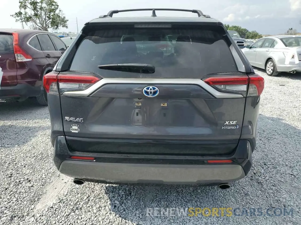 6 fotografías del automóvil dañado JTMEWRFV6KJ025154 TOYOTA RAV4 2019