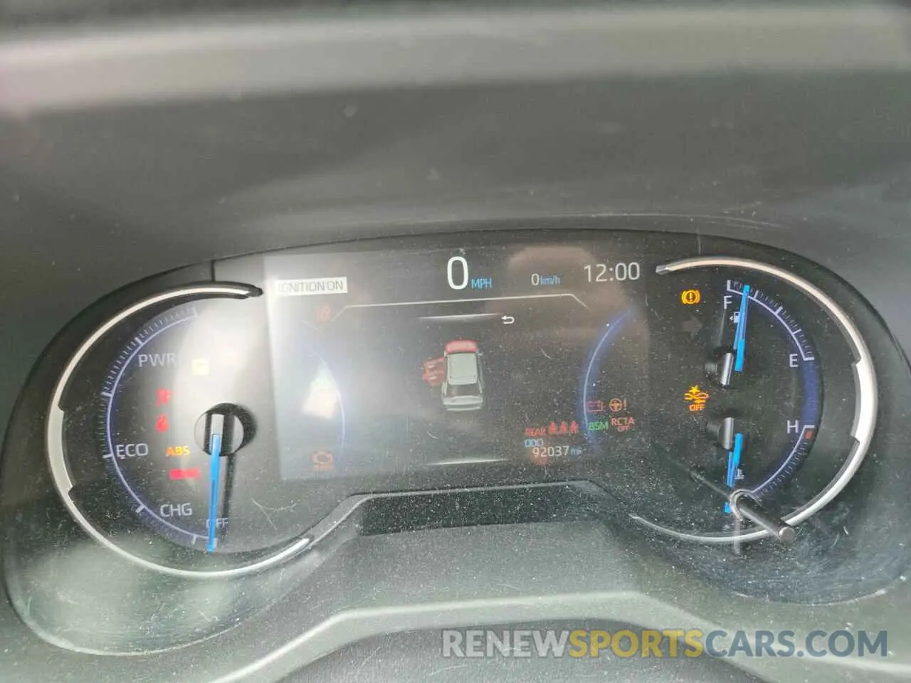9 fotografías del automóvil dañado JTMEWRFV6KJ025154 TOYOTA RAV4 2019