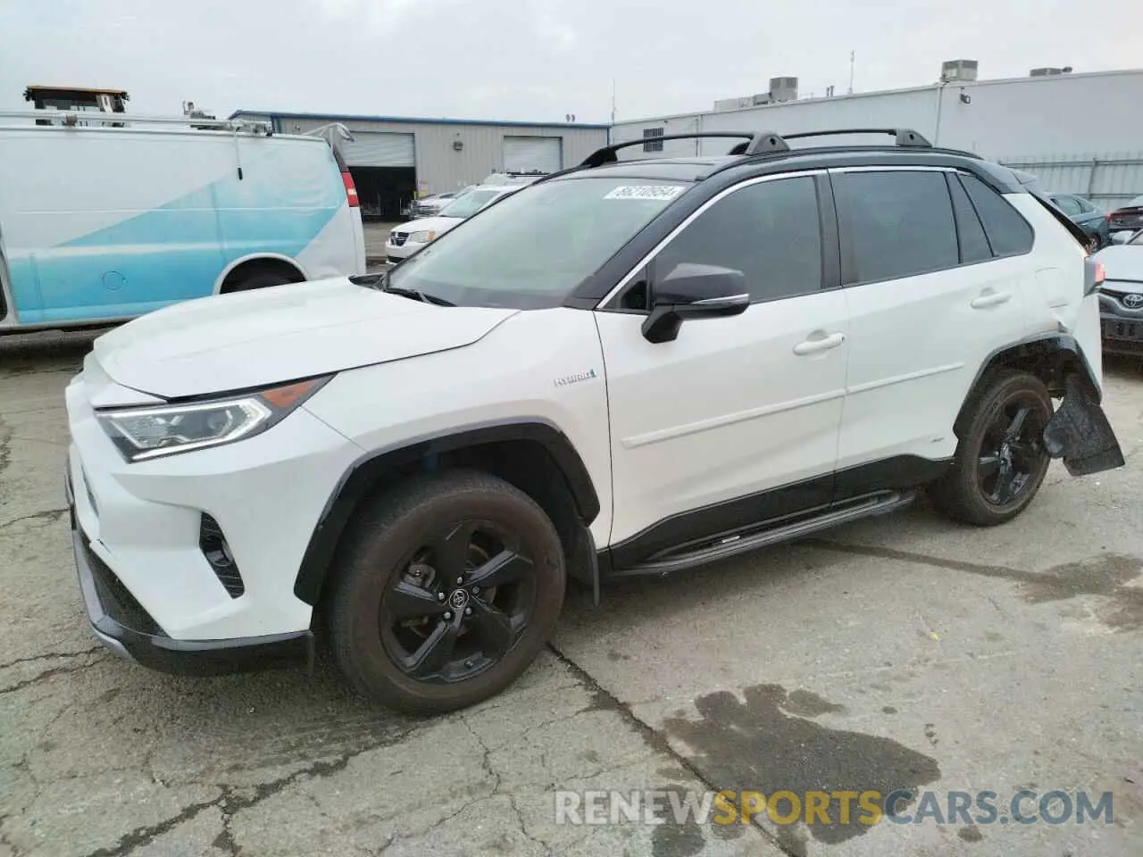 1 fotografías del automóvil dañado JTMEWRFV7KJ009948 TOYOTA RAV4 2019