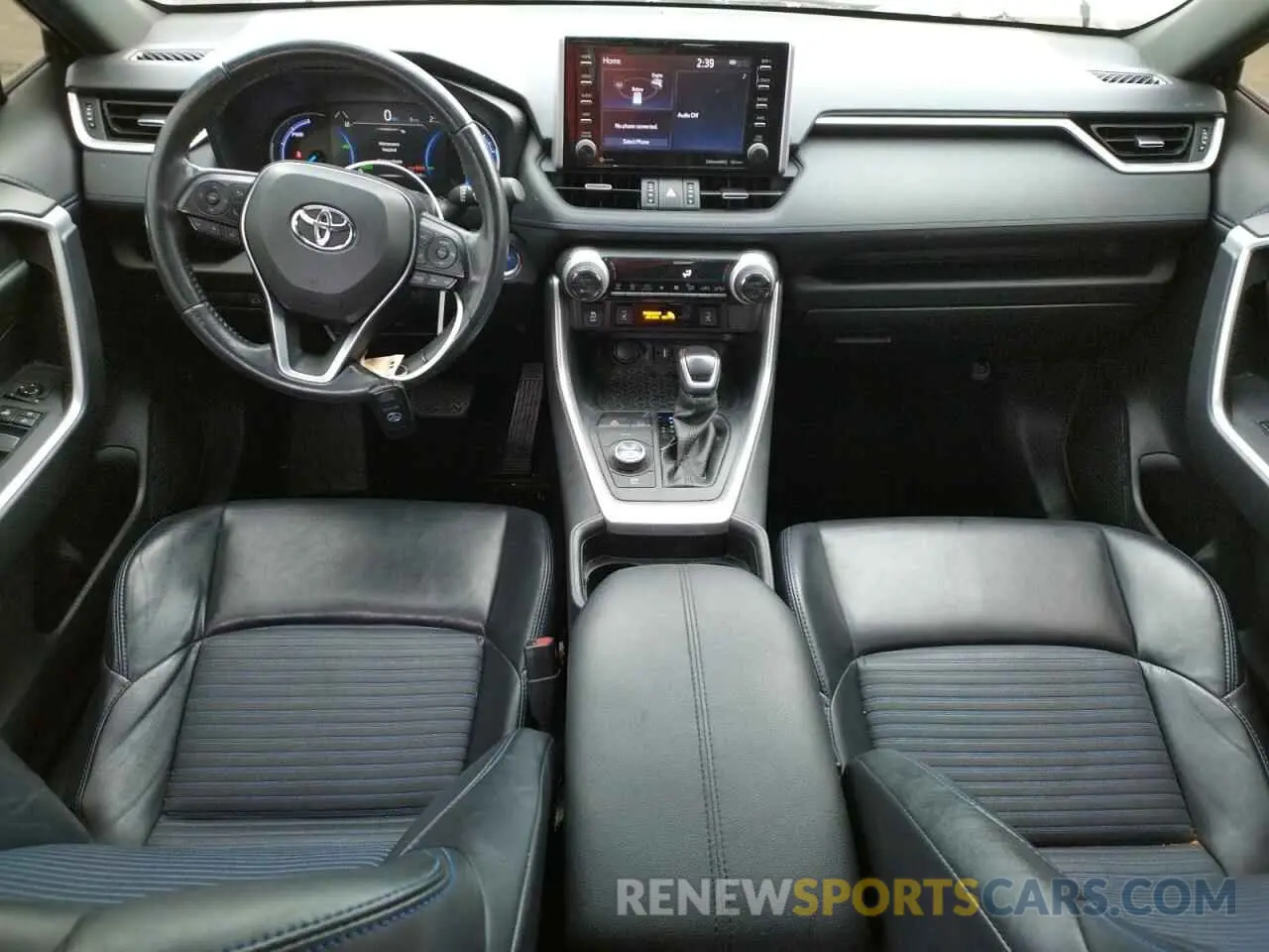 8 fotografías del automóvil dañado JTMEWRFV7KJ009948 TOYOTA RAV4 2019