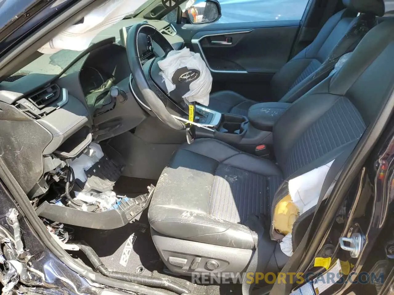 7 fotografías del automóvil dañado JTMEWRFV8KD520292 TOYOTA RAV4 2019