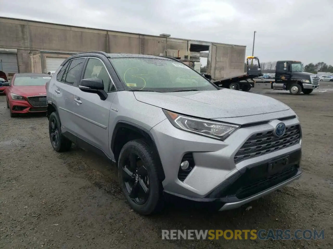 1 fotografías del automóvil dañado JTMEWRFV8KJ009781 TOYOTA RAV4 2019
