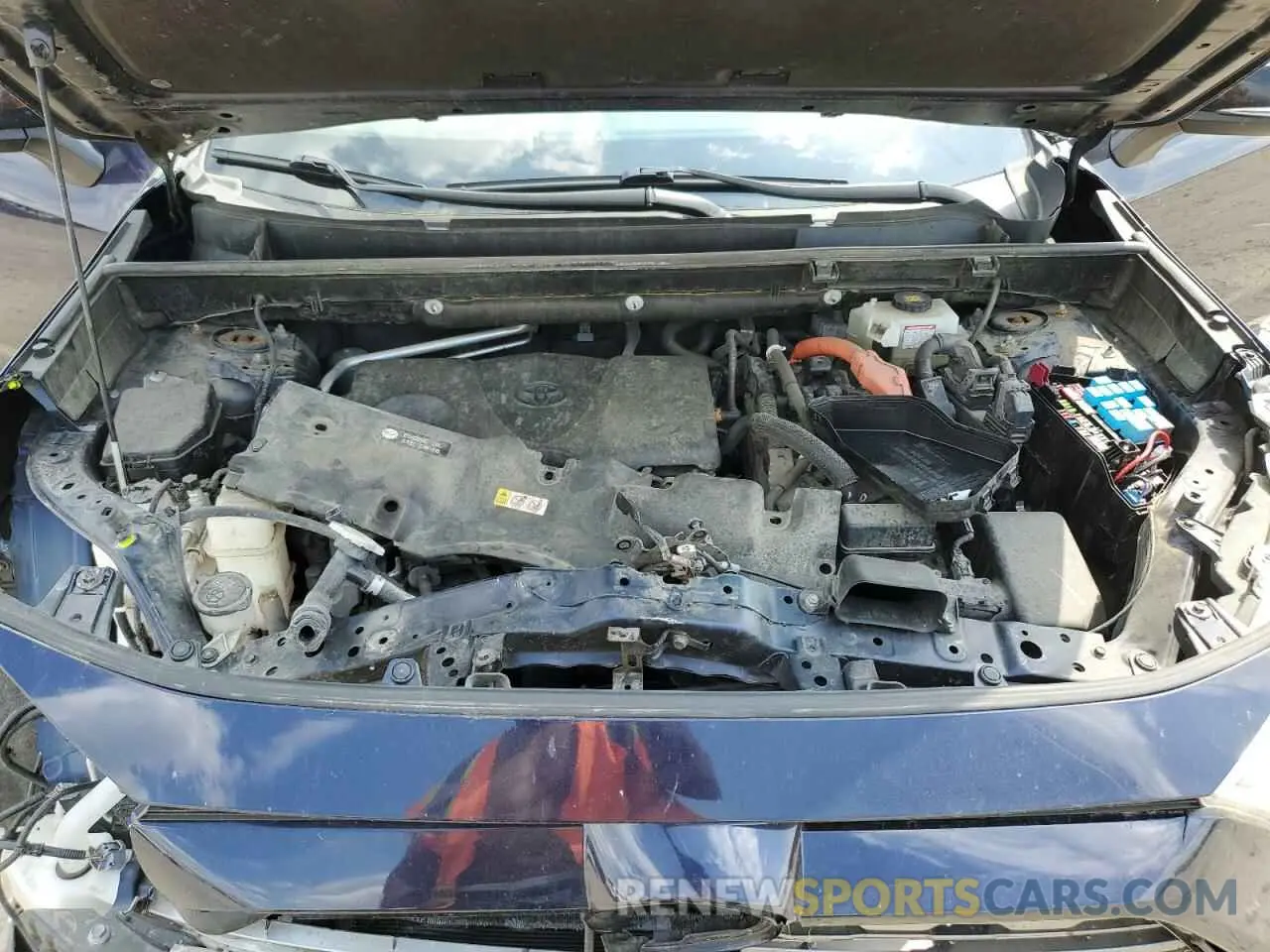 12 fotografías del automóvil dañado JTMEWRFV8KJ015824 TOYOTA RAV4 2019
